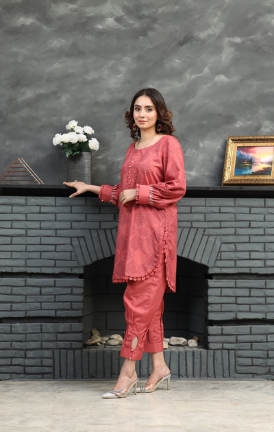 2 and 3-piece unstitched suits for women